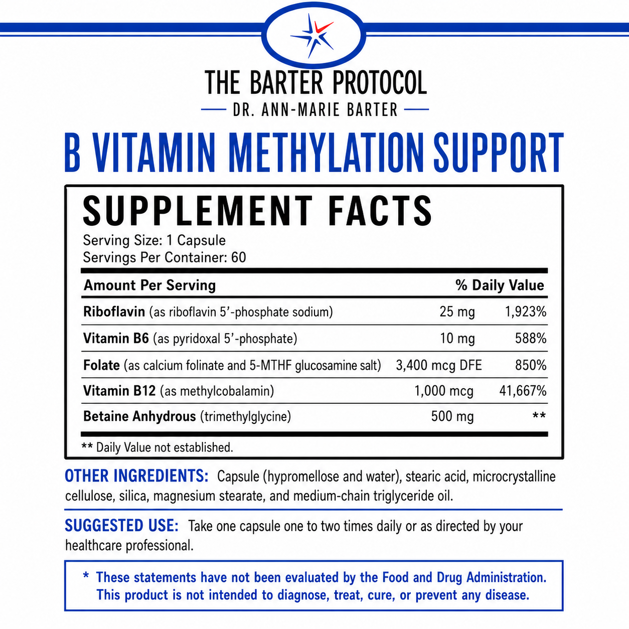 B Vitamin Methylation Support