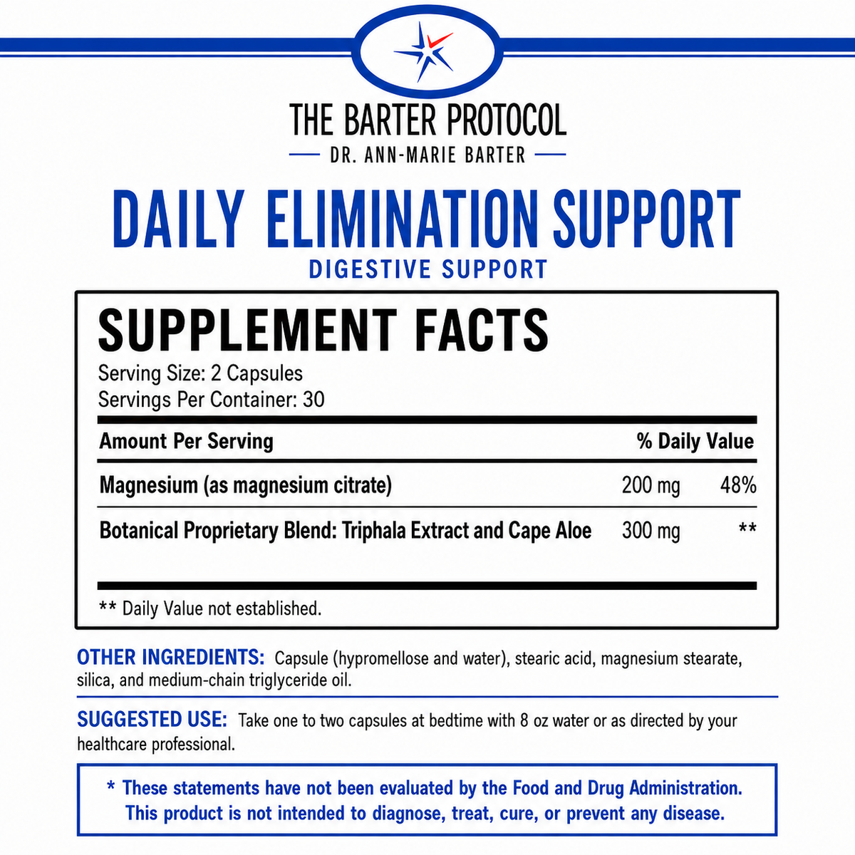 Daily Elimination Support