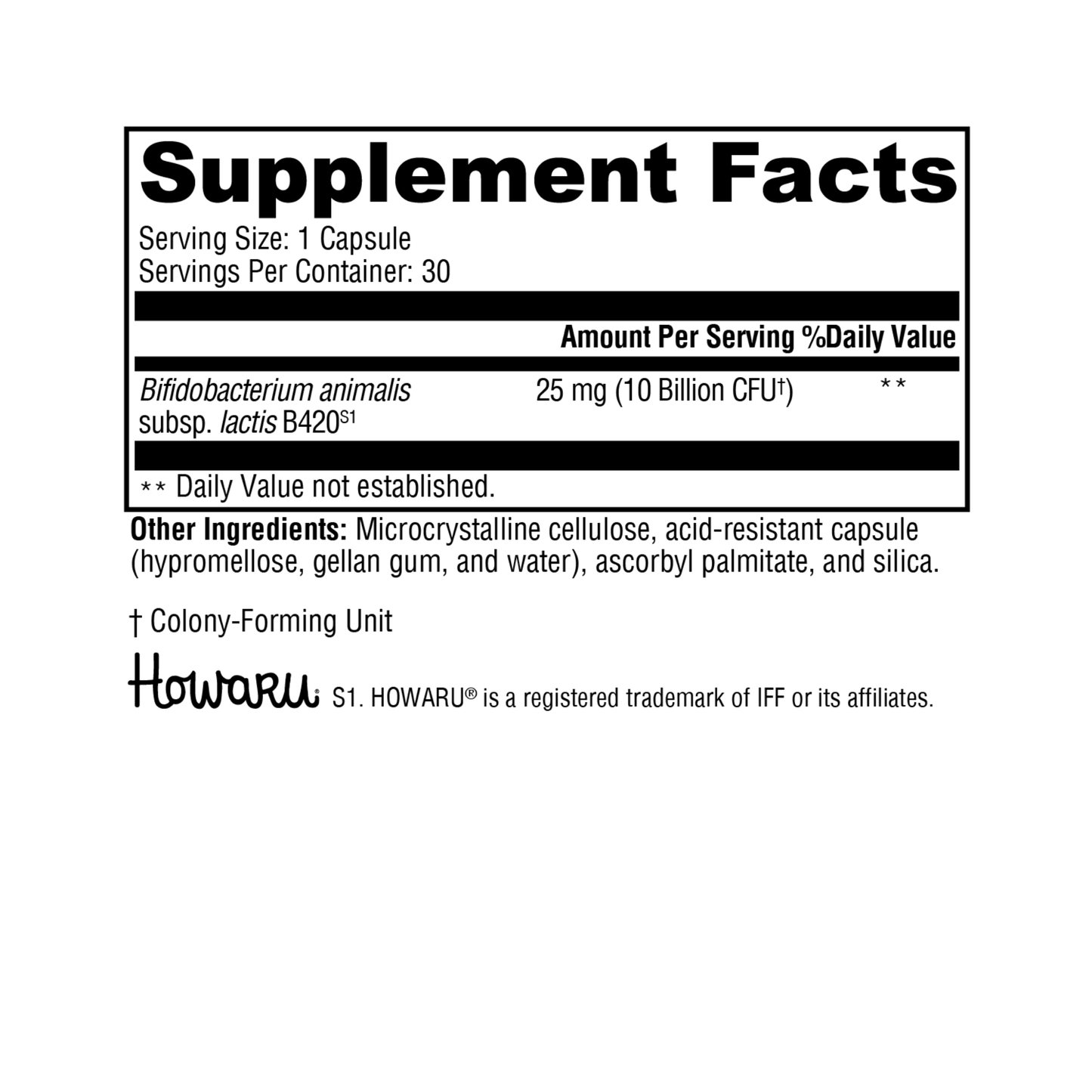 Healthy Body Composition Probiotic